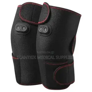 Rechargeable Cordless Knee Massager With Multi-Level Heat Therapy