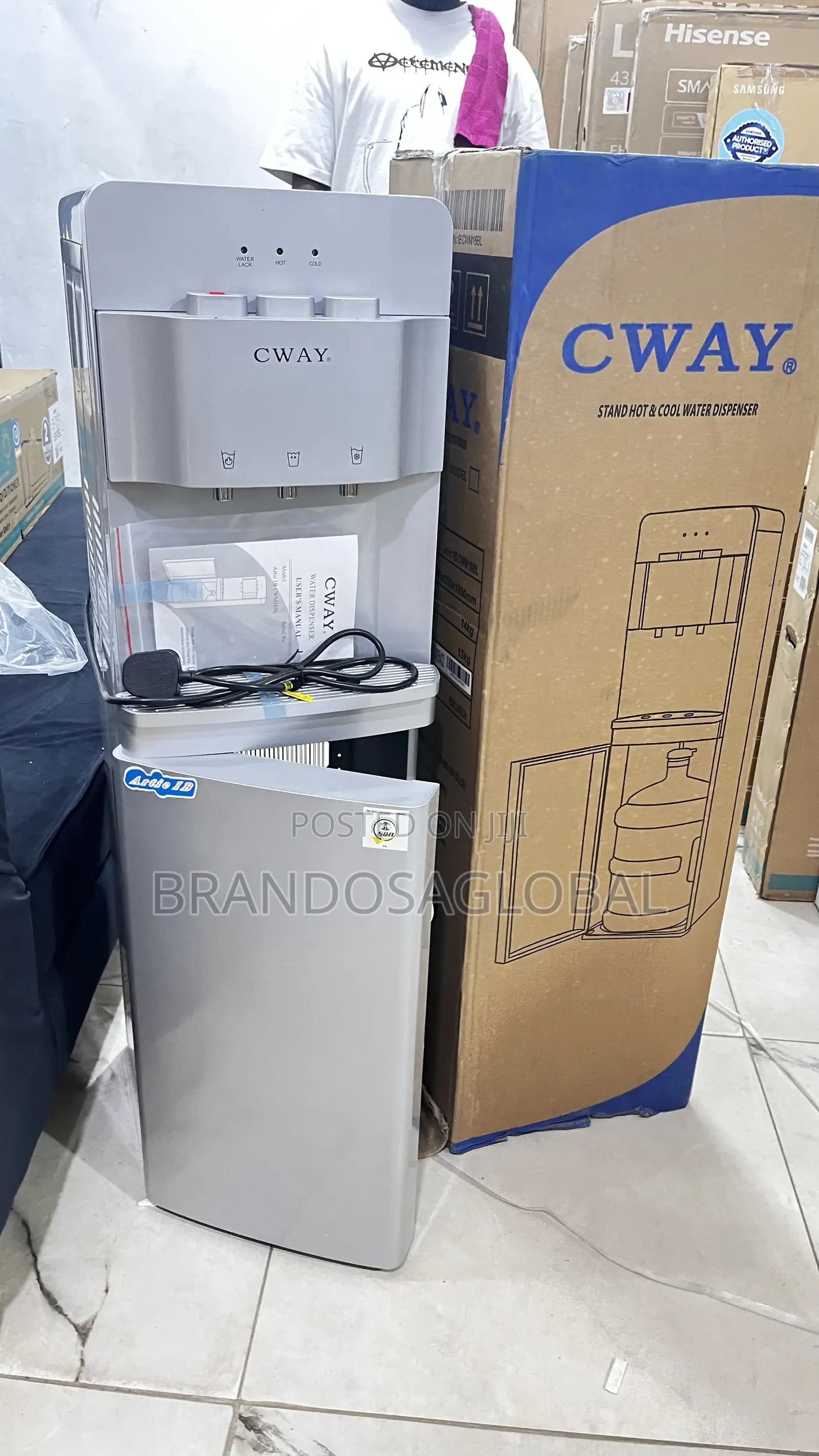 Cway Energy Efficient Dispenser Artic 1bcwm16bl