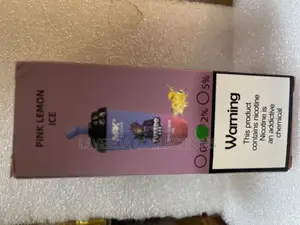 Mak Tuxedo Disposable Vape Featuring a Pink Lemon Ice Flavor.