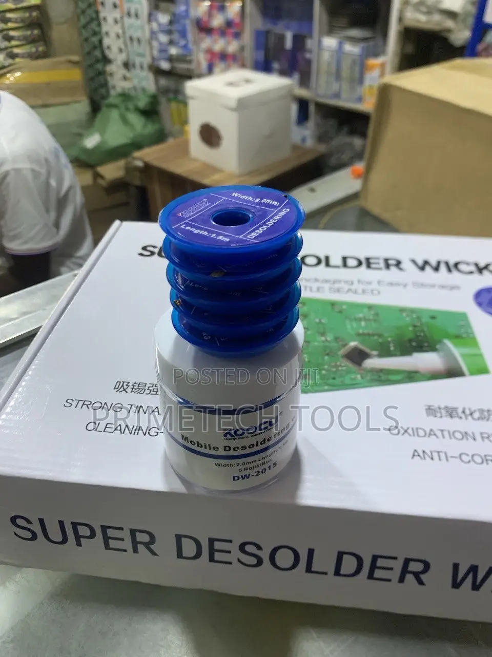 Mobile Desoldering Wick