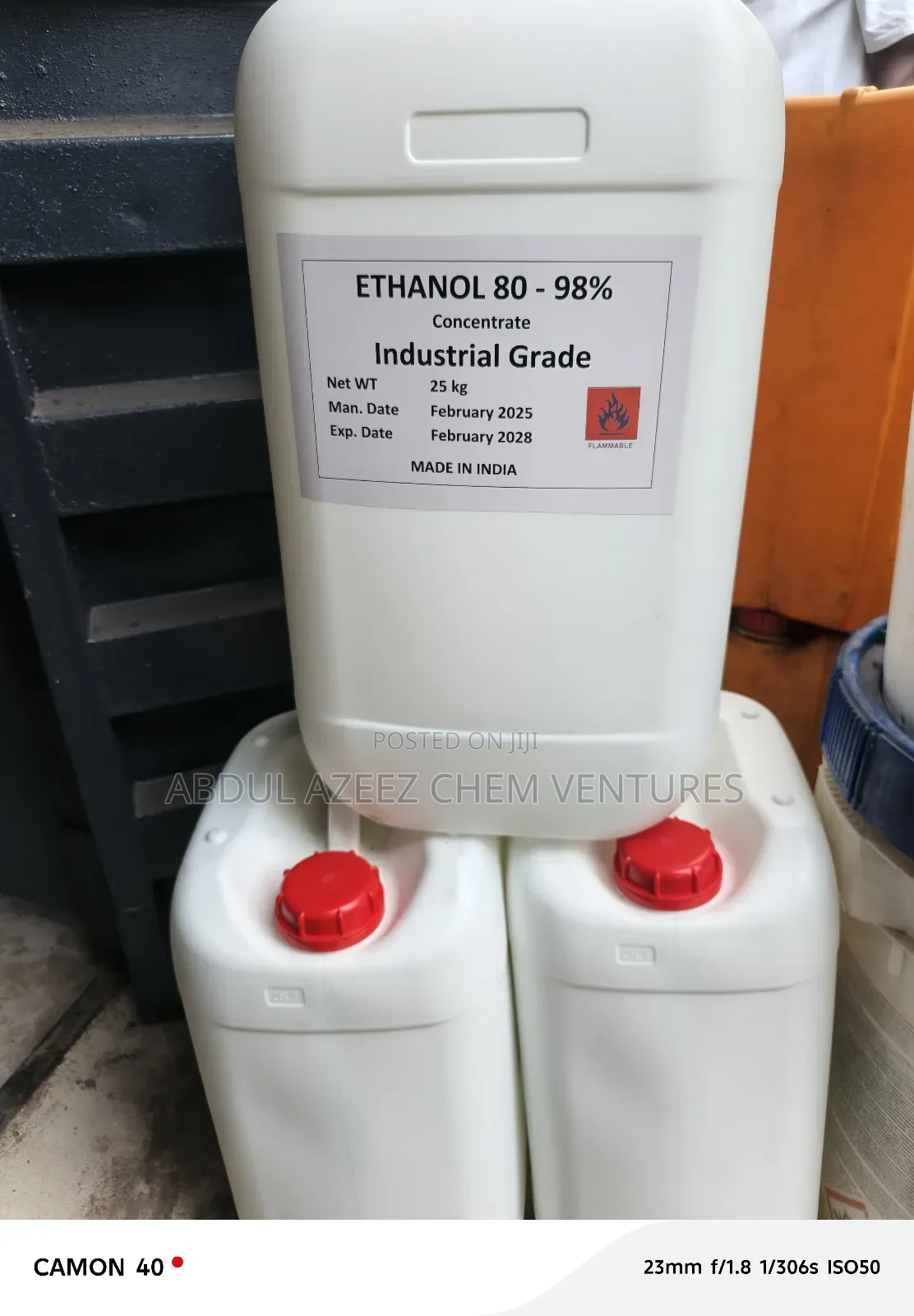 Ethanol 25kg ( 80-98%)