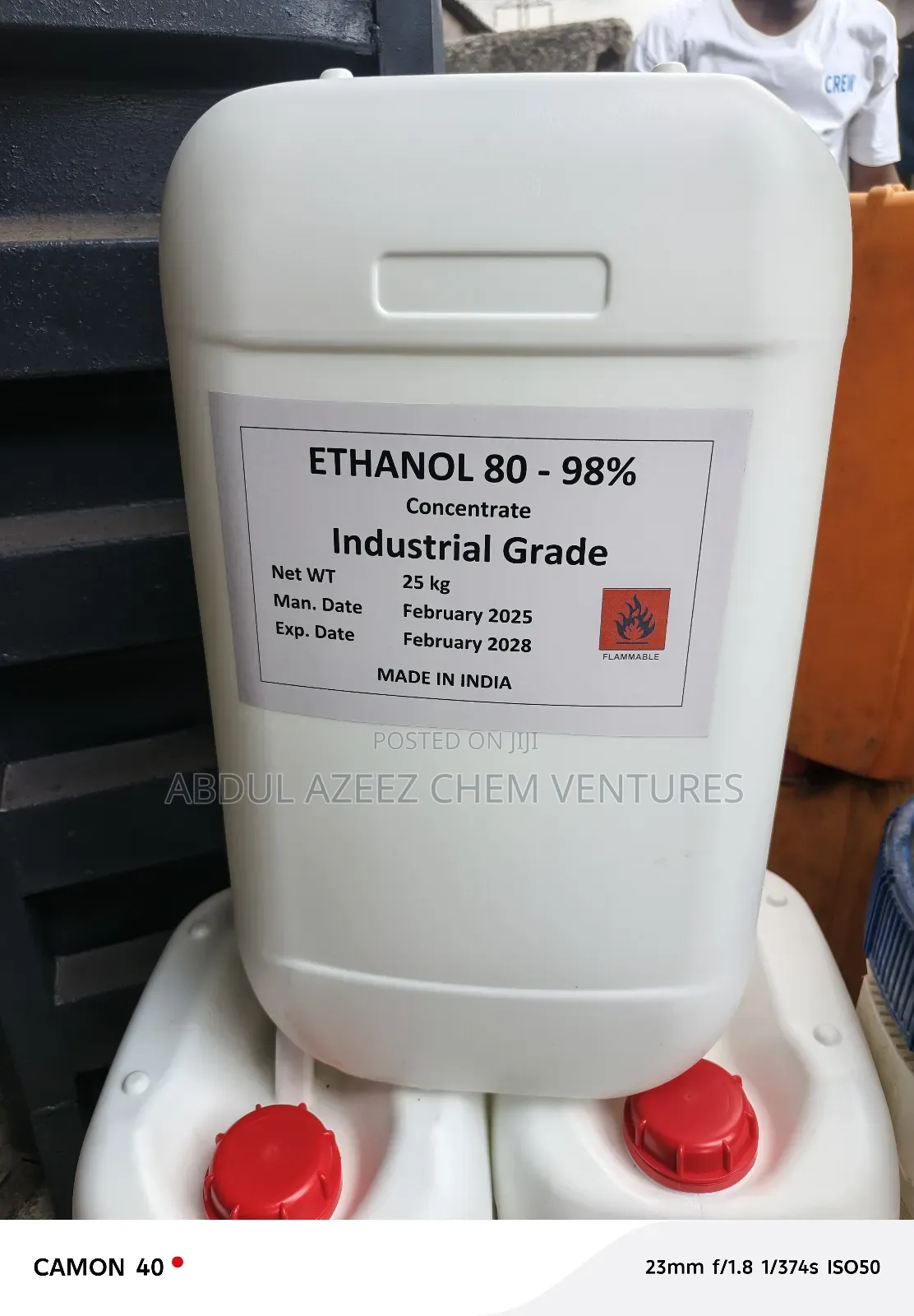 Ethanol 25kg ( 80-98%)