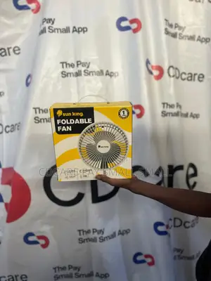 Pay Small Small Sun King Foldable Rechargeable Fan On Cdcare.App