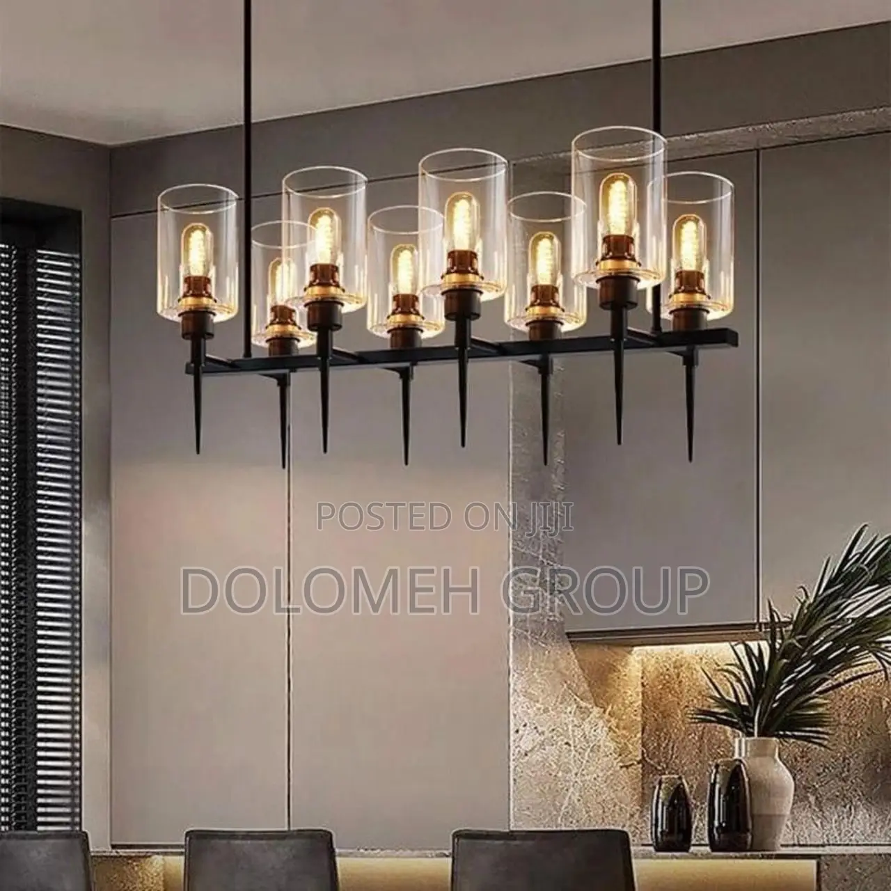 Linear Chandelier