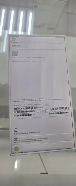 New Apple iPhone 17 Pro 1 TB Silver