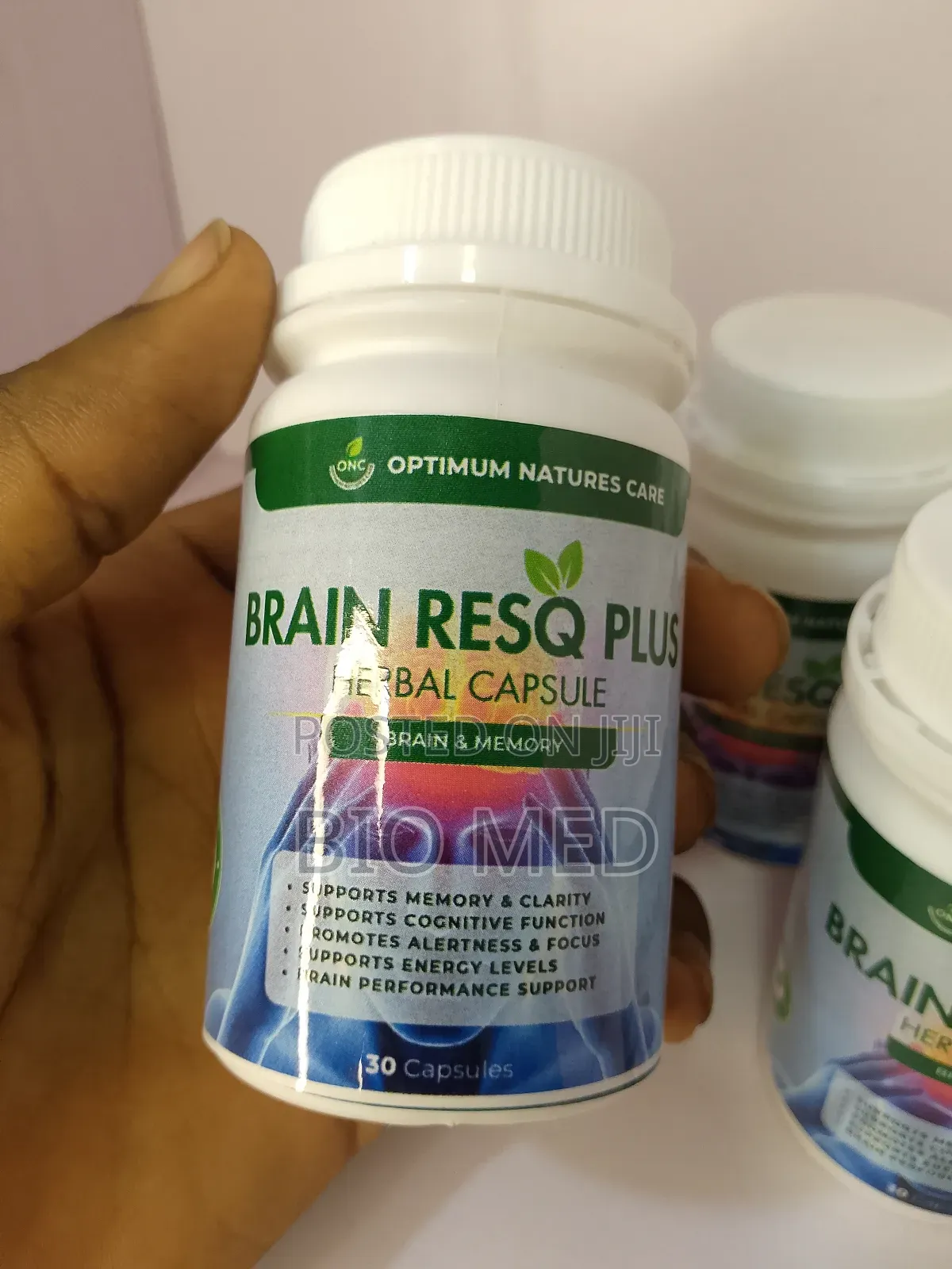 Brain Resq Plus Herbal Capsule for Memory Mental Clarity Support