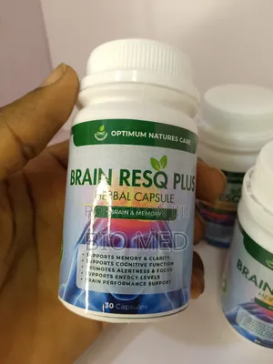 Brain Resq Plus Herbal Capsule for Memory Mental Clarity Support