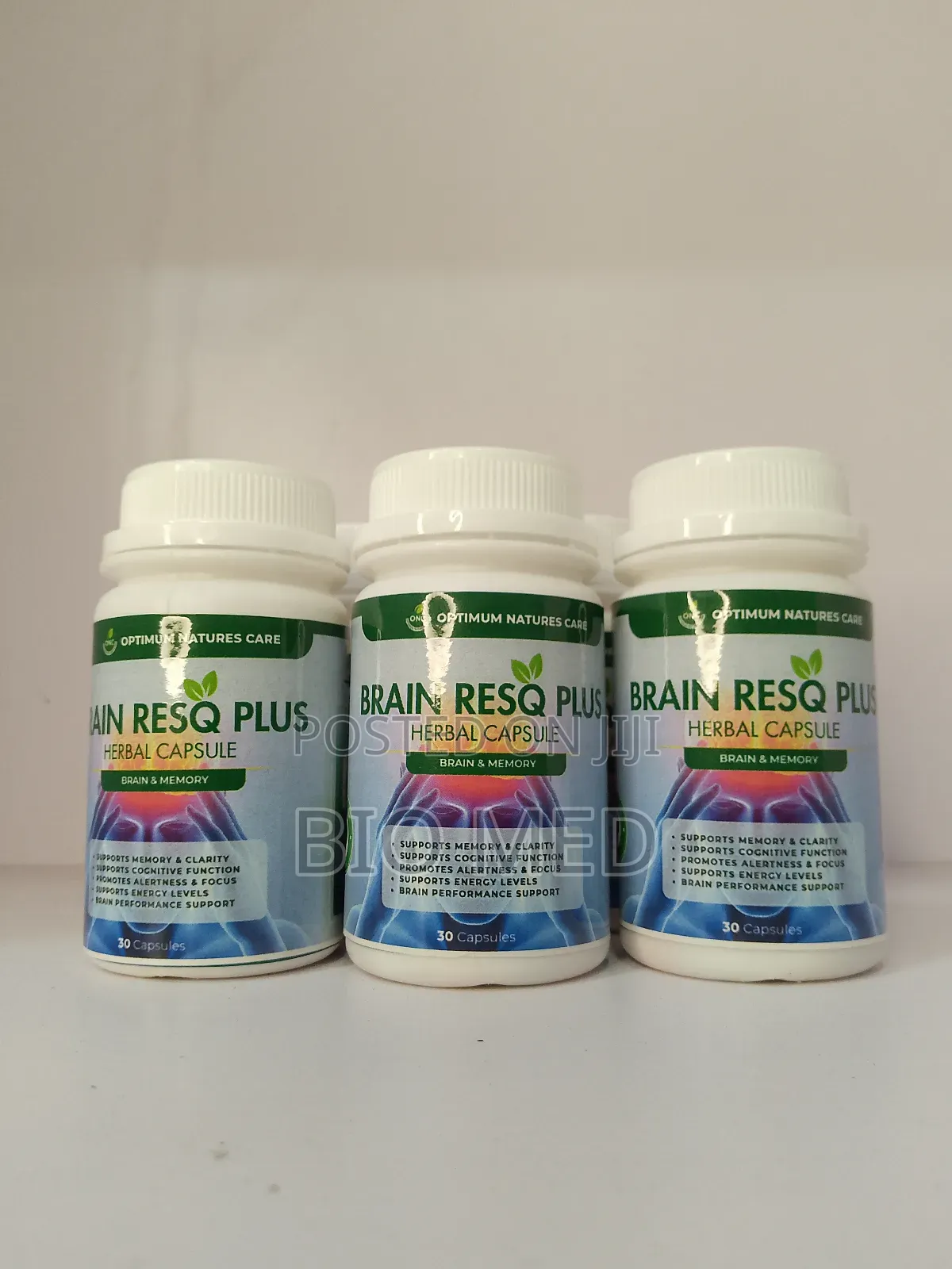 Brain Resq Plus Herbal Capsule for Memory Mental Clarity Support