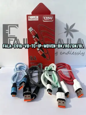 Fala-C916-Woven-Bk/Rd/Gn/Bl, and the Fala-C918-V8-Wh/Pk/Gn