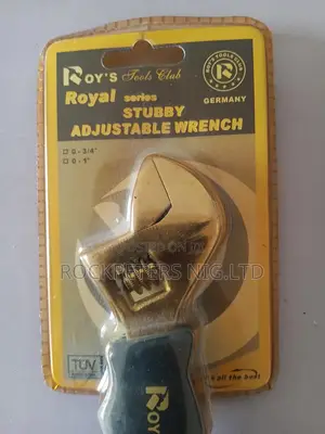Roy's 3⁄4" Stubby Adjustable Wrench