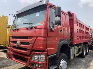 371 Red Howo Dump Truck
