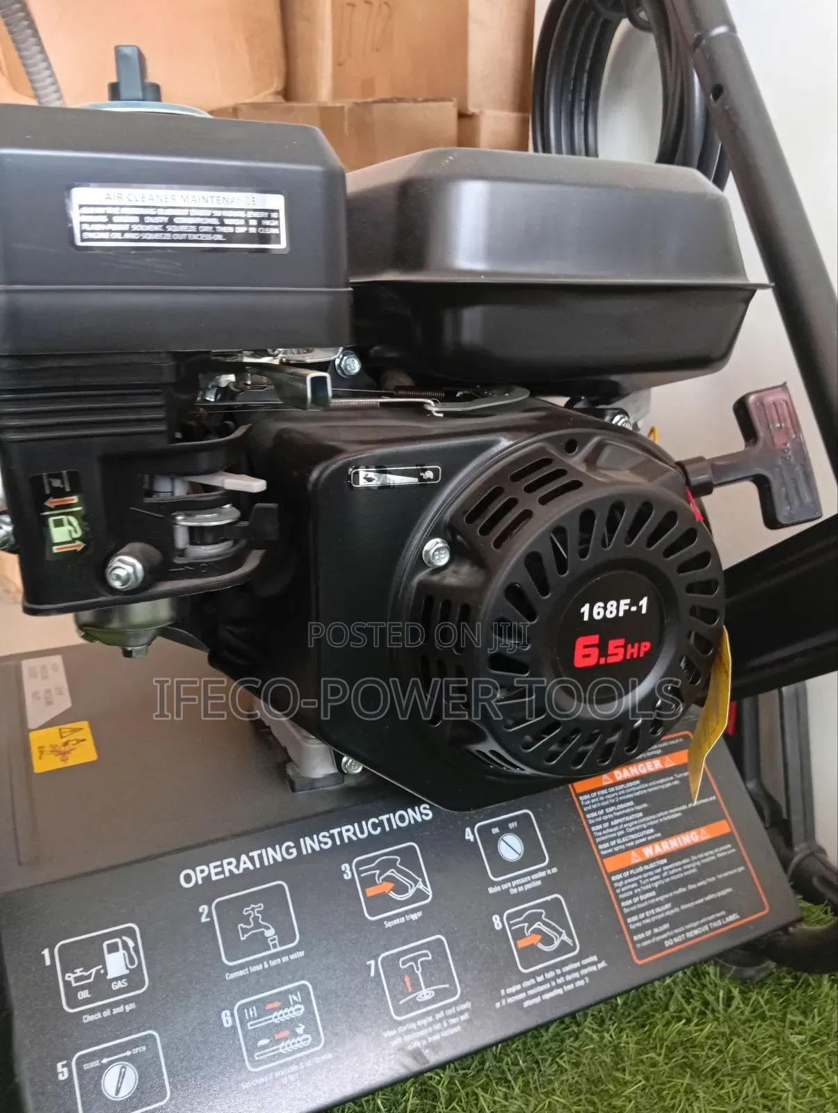 Lutian Model 11-85 Gasoline Pressure Washer
