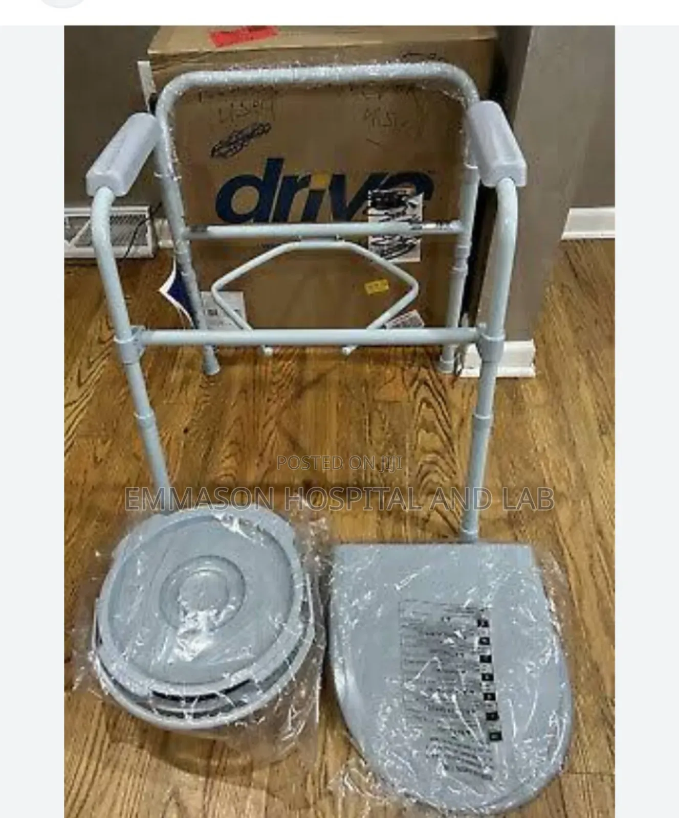 Executive Drive Commode Chair