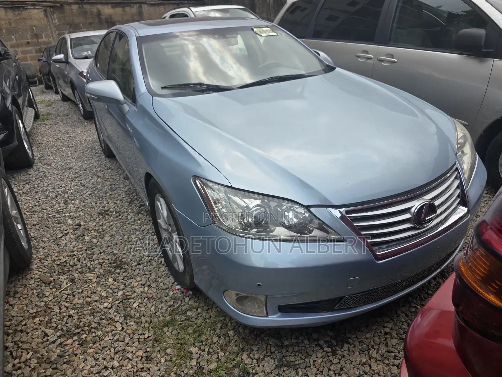 Lexus ES 2012 Blue