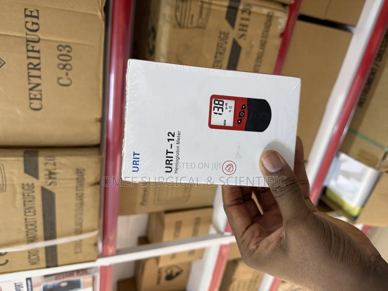 Hemoglobin/PVC Meter