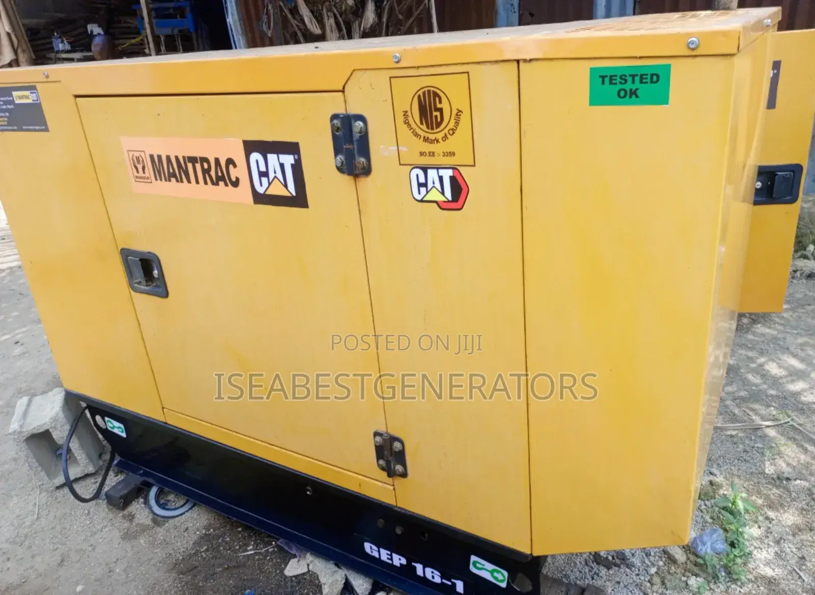 15kva Mantrac Diesel Generator