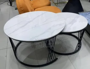 2 in 1 Marble Lux Centre Table for Sale