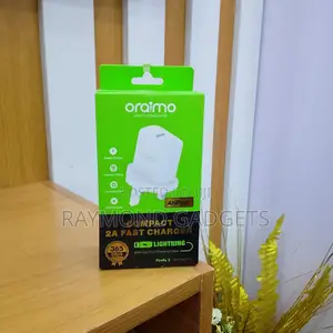 Oraimo Firefly 3 Fast Charger + Lightning Cable