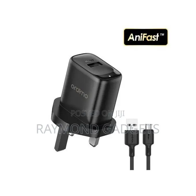 Oraimo Firefly 3 Fast Charger + Micro Usb Cable