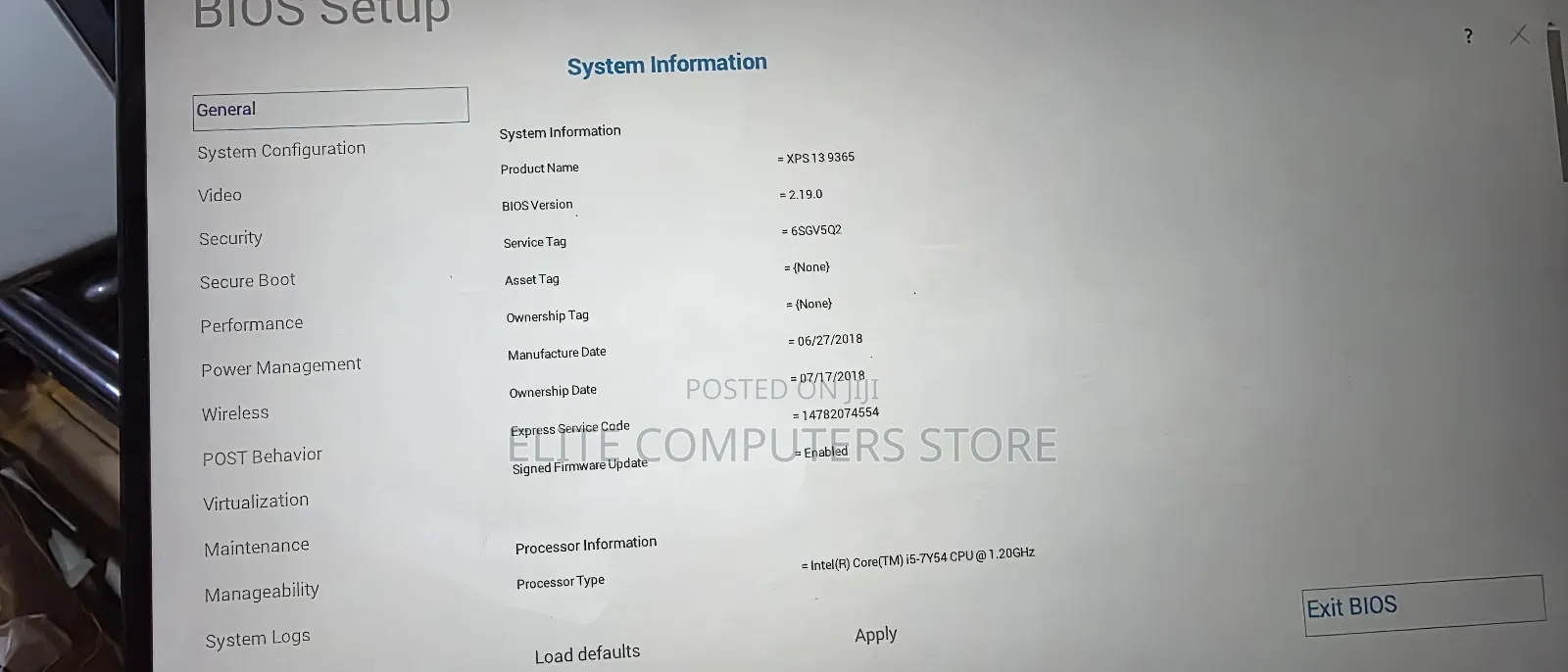 Laptop Dell XPS 13 8GB Intel Core i5 SSD 256GB