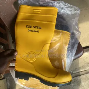 Yellow Zeo-steel Original Safety Rain Boot
