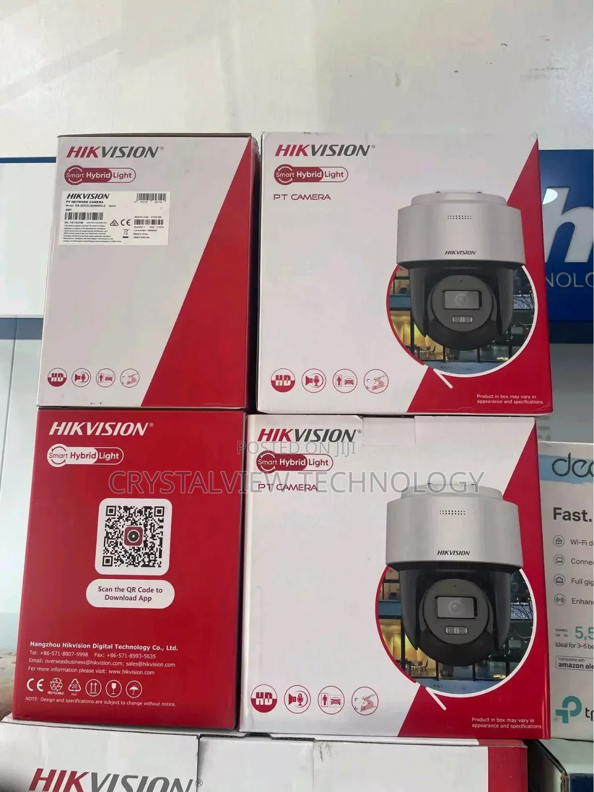 Hikvision 4mp Smart Hybrid Light Mini Pt Network Camera