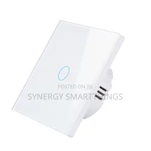 Zigbee Smart 1 Gang Switch Black White