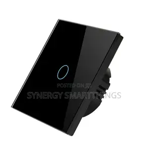 Zigbee Smart 1 Gang Switch Black White