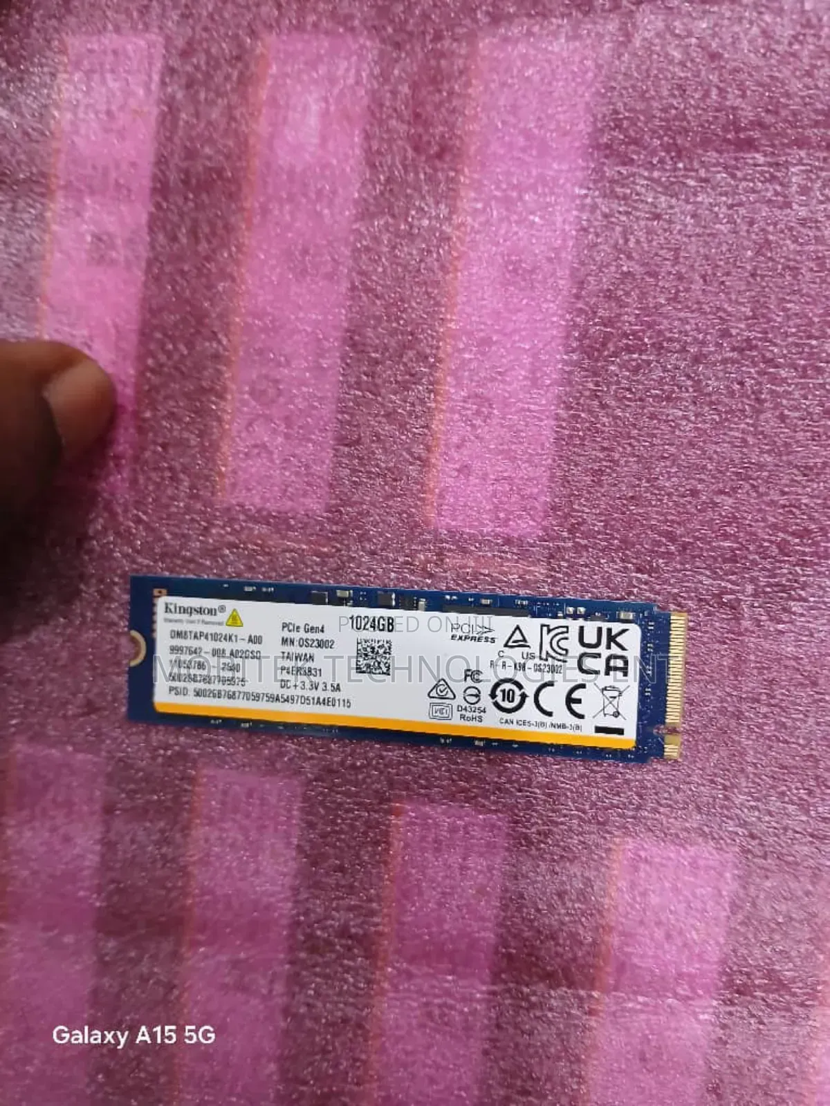 1tb Kingston Ssd Nvme M.2 Pcie 4.0 Gen4 X4  Solid Laptop Drive