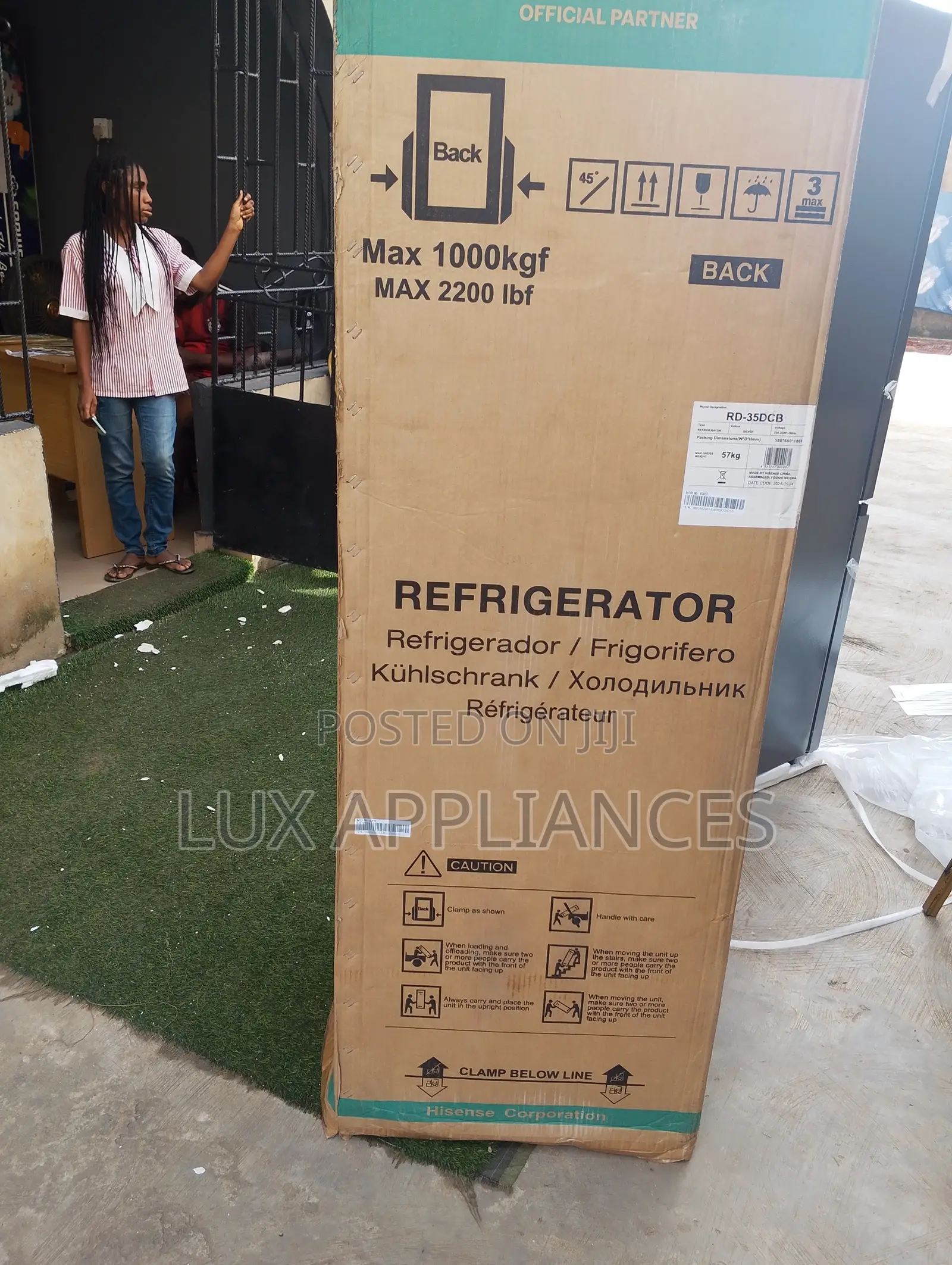 Hisense 264l Refrigerator – Large Capacity Storage