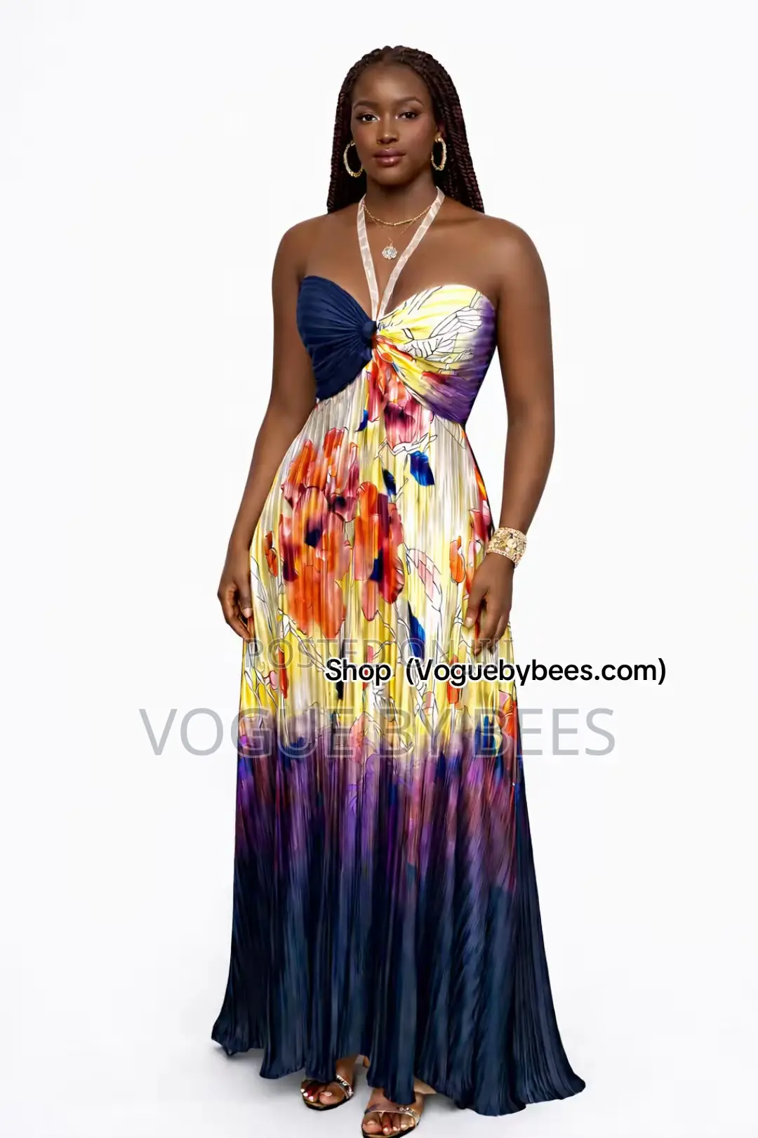 Pleat Dress