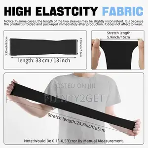 3 Pairs Cooling Arm Sleeves for Men Women - Breathable Stretchable