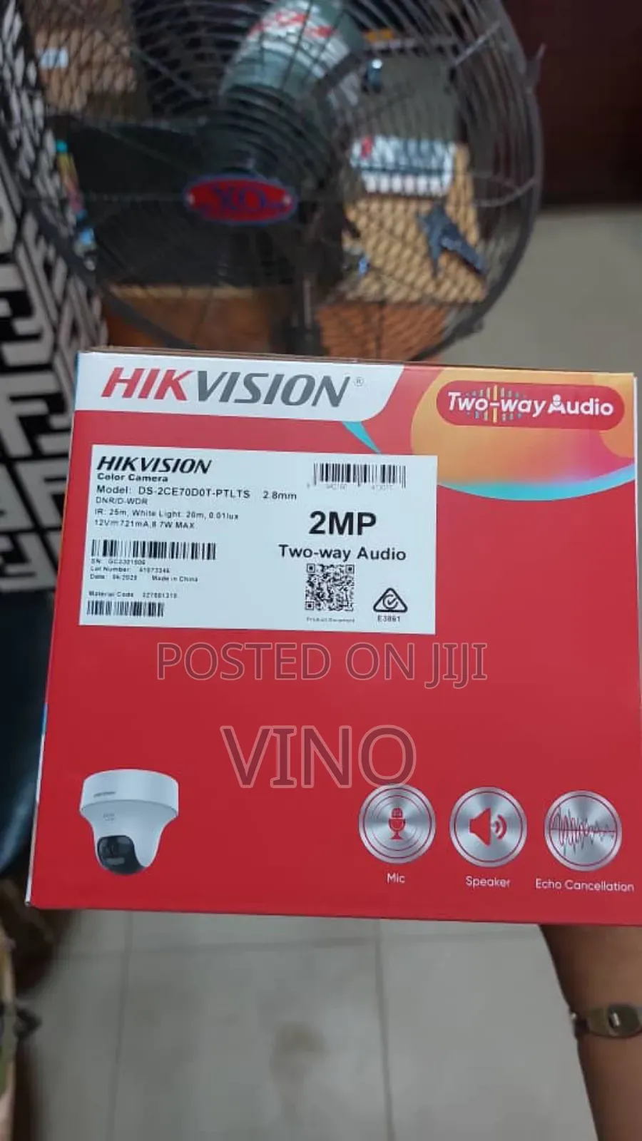 Hikvision Outdoor Camera Two Way Audio