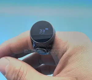Oled Display Counting Ring, Tasbih, Featuring a Skin-Friendly