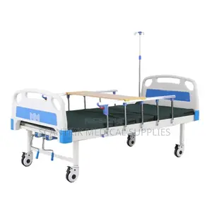 Ergonomic Manual Hospital Bed With Multi-Position Adjustment