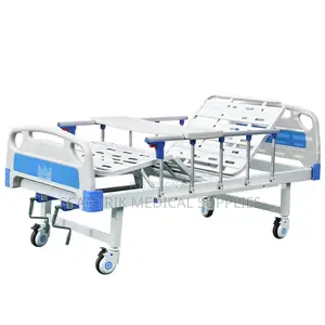 Sturdy Manual Hospital Bed With Easy Crank Adjustment