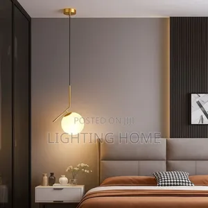 Single Bedside Pendant Light