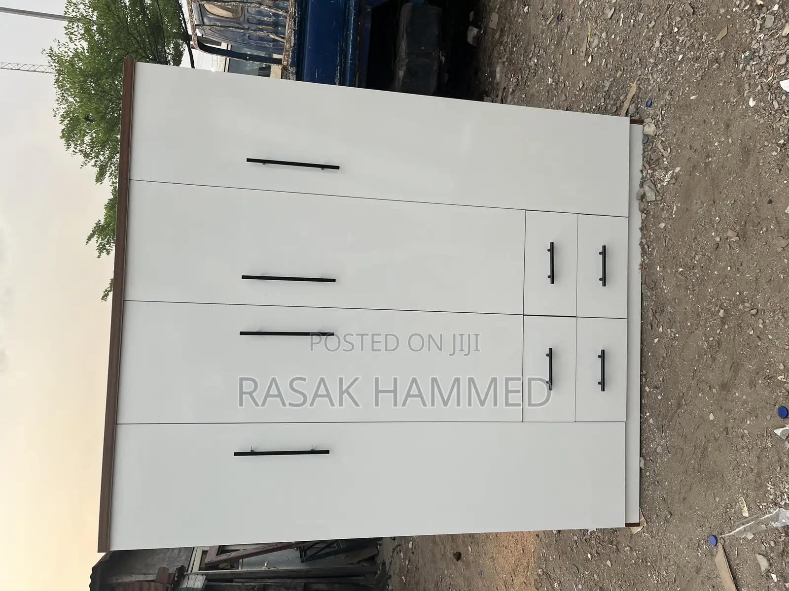 5ft by 6ft Wardrobe White