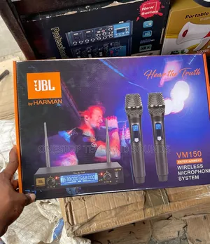 JBL Vm150 Dual Channel Wireless Microphone System (Brand New)