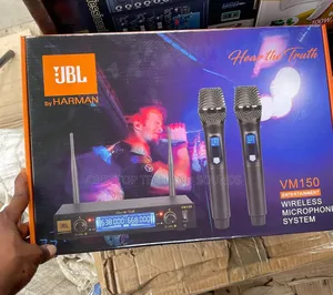 JBL Vm150 Dual Channel Wireless Microphone System (Brand New)