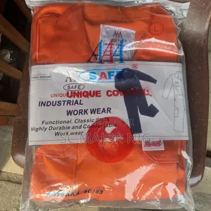 Orange Safety Coverall