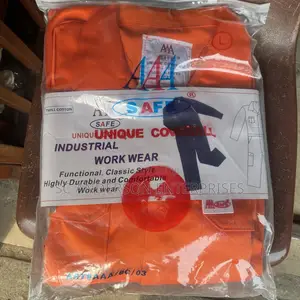 Orange Safety Coverall