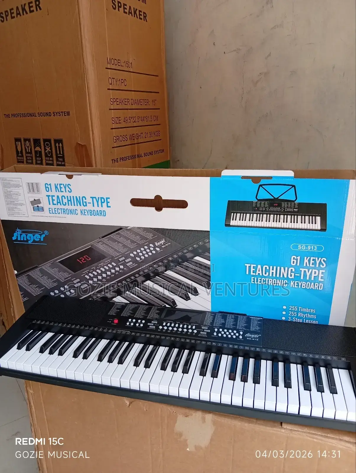 Singer Sg-913 Electronic Keyboard