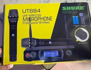 Shure Ut884 Wireless Microphone System - Professional Audio