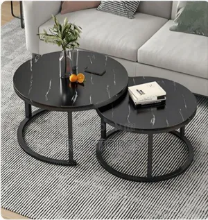 Marble Twin Center Table 80cm and 60cm
