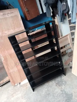 Shoe Rack Black