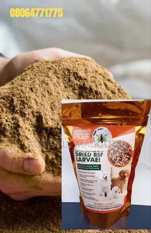 Grinded Dried Larvae for Your Dogs