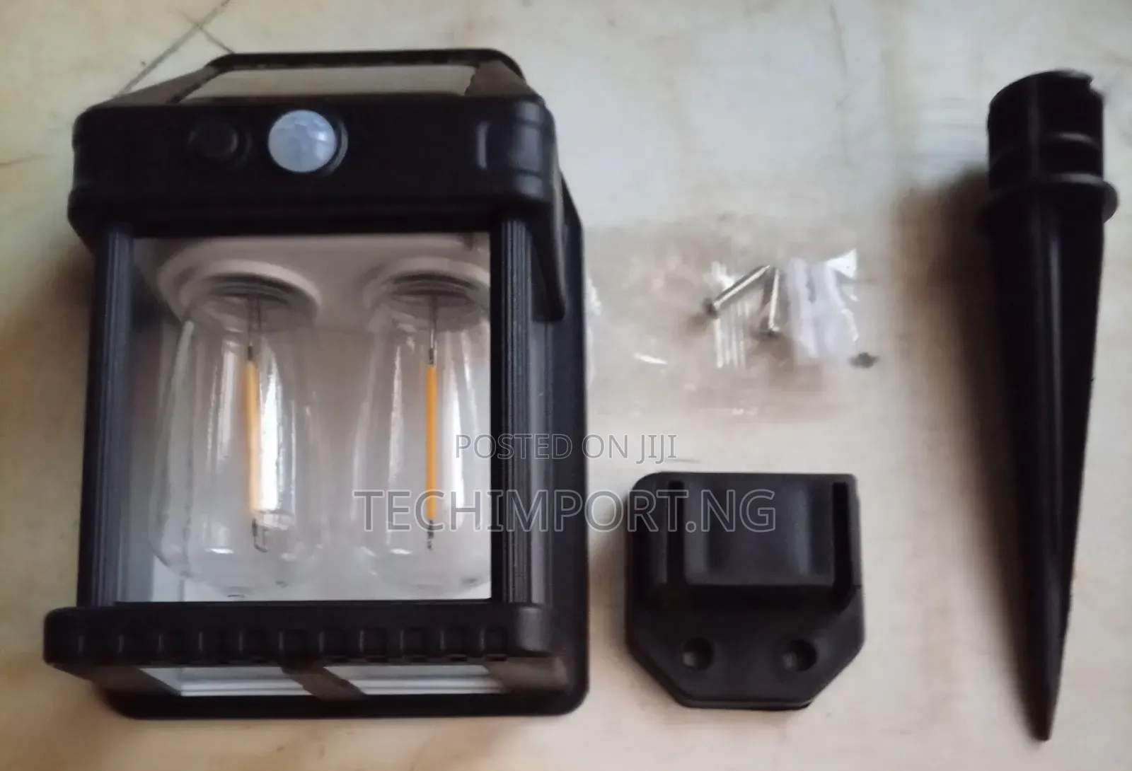 Solar Outdoor Double Lamp
