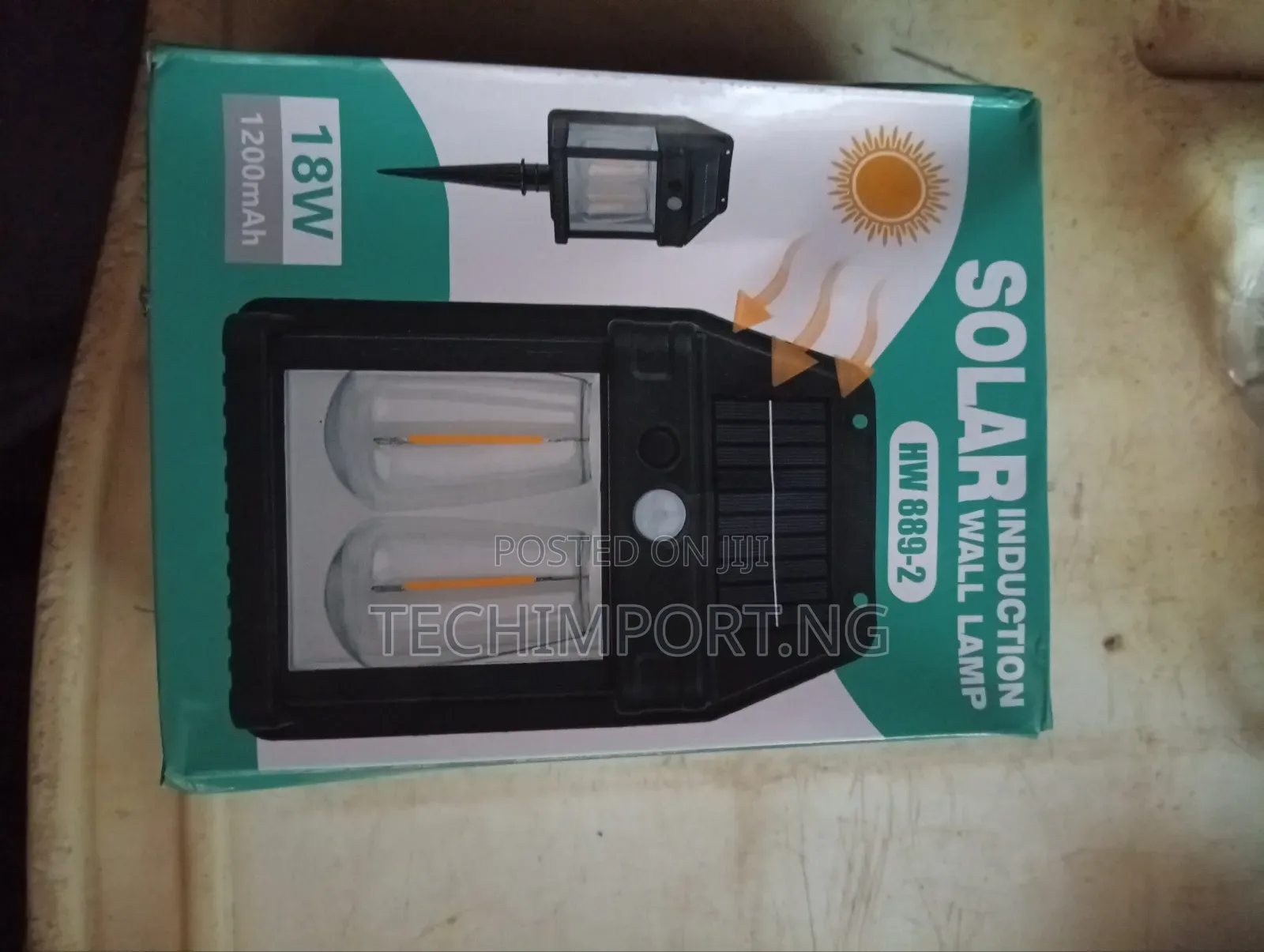 Solar Outdoor Double Lamp