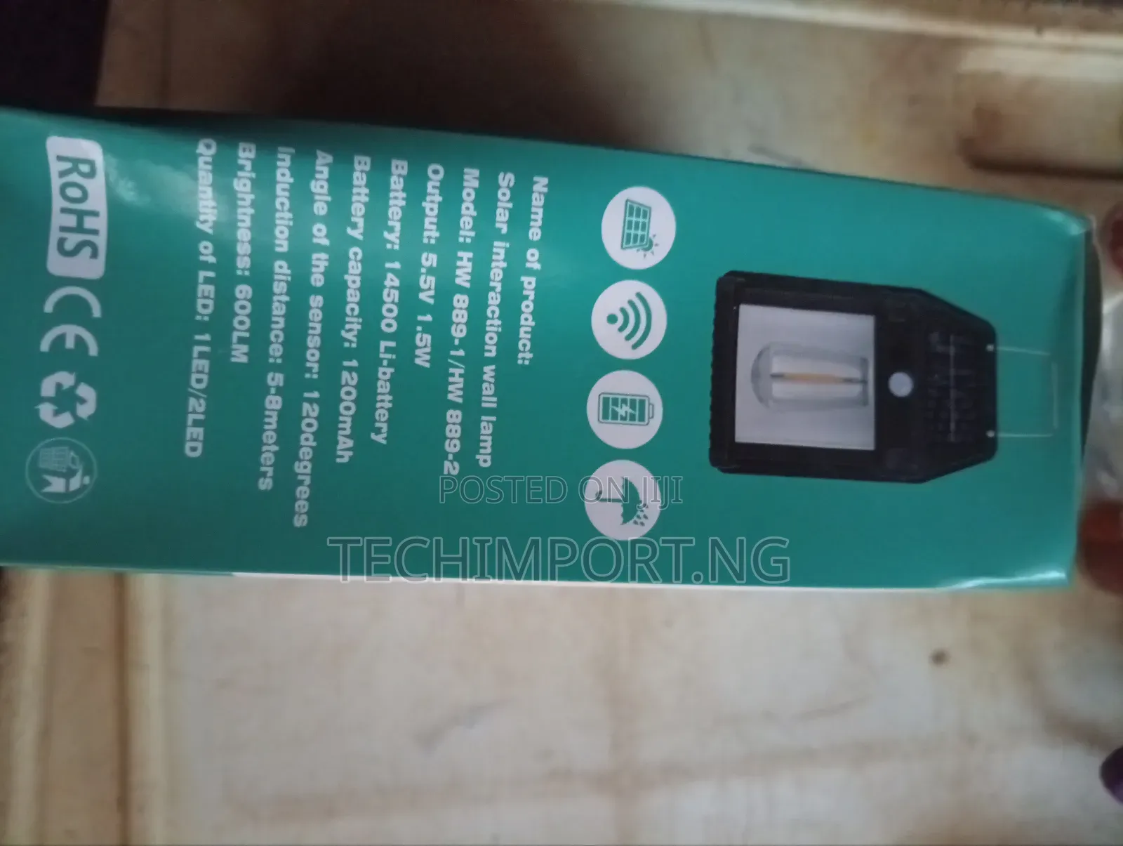 Solar Outdoor Double Lamp